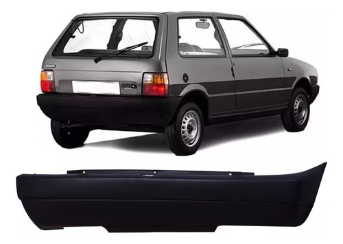 Paragolpe Trasero Fiat Uno 1999 2000 2001 2002 2003 2004