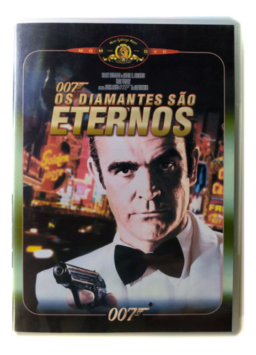 Dvd 007 Os Diamantes São Eternos Sean Connery 1971 Original