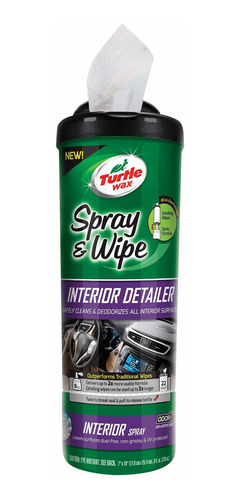 Turtle Wax  Spray & Wipe Interior Detailer, 8. Fluid_ounces