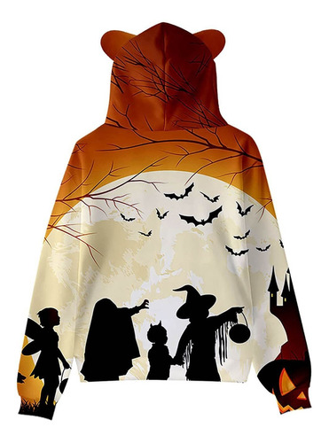 Wodceeke Blusa Halloween Para Dama Talla Grande Cuello