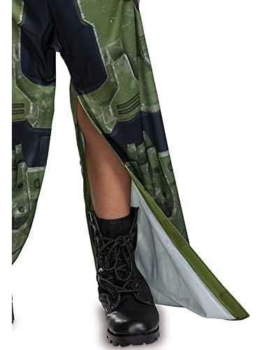 Fantasia De Master Chief Para Crianças, Macacão E Capacete