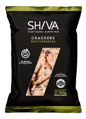 Galletitas Crackers Shiva Mediterráneas 100 Gramos