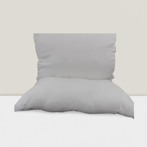 Imagen 2 de 2 de Almohada Blanco Black Venecia Percal 50x70