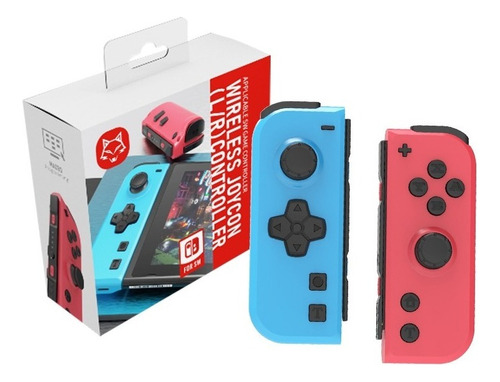Joycon Bluetooth Izquierdo Y Derecho Para Nintendo Switch Color Azul/Rojo