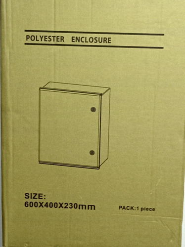 Caja O Gabinete De Paso En Poliéster Rp64, 60 X 40 X 23 Cm..