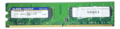 Memoria Ddr2 Samsung, Mod. T533ub1gb ( Stt Ddr2-533-pc4200)
