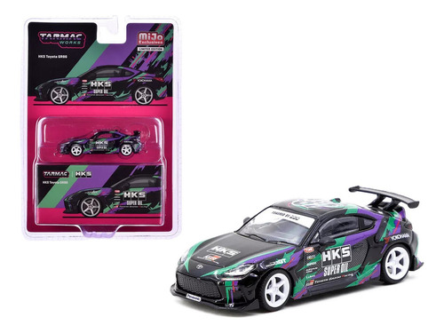 Tarmac Works Global64 Hks Toyota Gr86 Mijo Exclusives 1/64 Color Negro