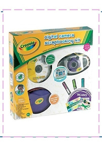 Camara Digital Scrabooking Kit Crayola - Peques Liquidacion