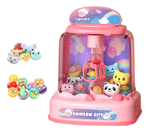 Lovely Small Claw Machine Electronic Small Toys Para Rosa