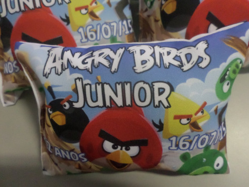 20 Almofadas Personalizadas Angry Birds Outros Temas