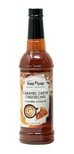 Jordan's Skinny Syrups Caramel Creme Cheesecake Syrup 750 Ml