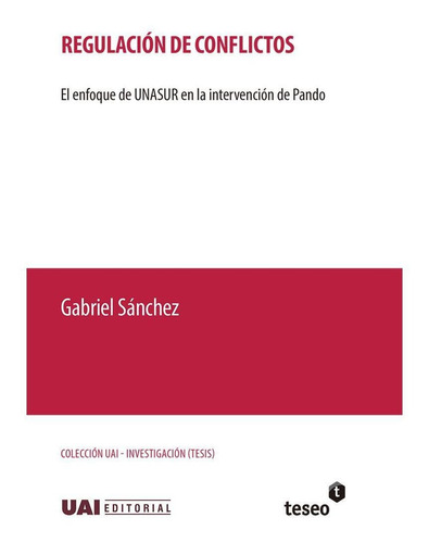 Libro Regulación De Conflictos