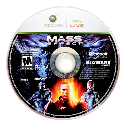 Mass Effect Xbox 360 En Español (Reacondicionado)