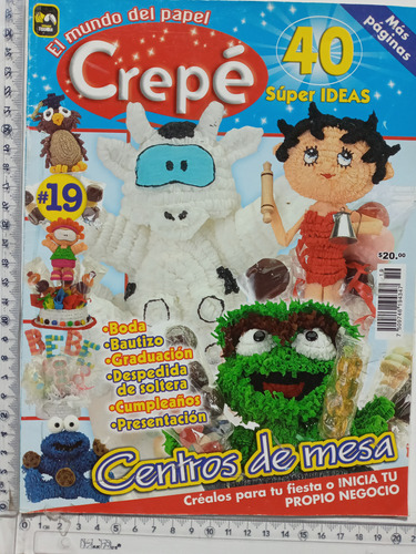 Revista Crepe Centros De Mesa #19 Mayo 2007 (Usado)