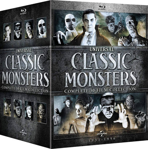 Imagen 2 de 5 de Blu-ray Universal Classic Monsters Collection / 30 Films