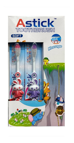 Imagen 2 de 6 de Cepillo De Dientes En Blister Caja X12u Infantil Souvenirs