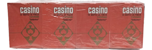 Cartas Naipes Casino Poker X 54 Plastificado Pack X 12 Mazos