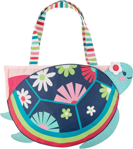 Bolso De Red Para  Playa Infantil Tortuga Stephen Joseph  