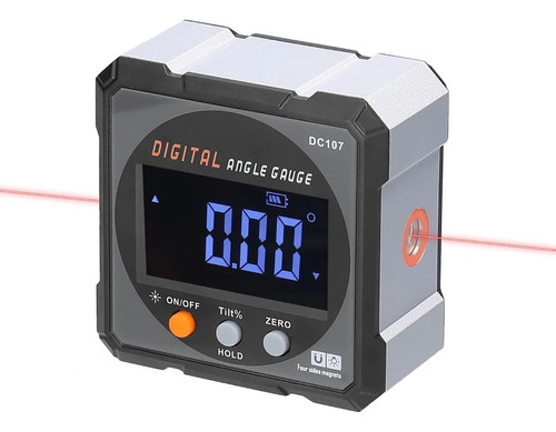 Nivel Digital Laser Medidor Angulo Recargable Usb Magnetico