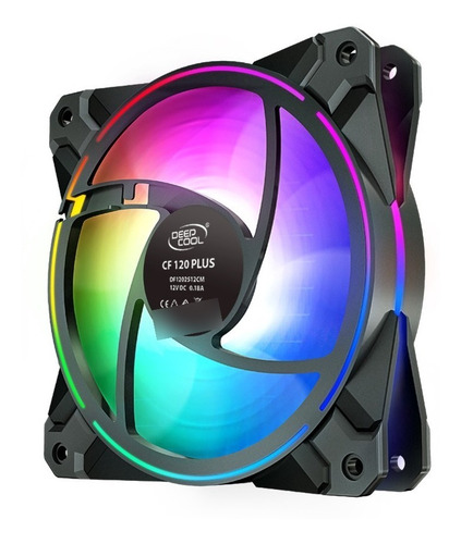 Imagen 3 de 10 de Pack Triple De Coolers 120mm Pwm Argb Deepcool Cf120 Plus
