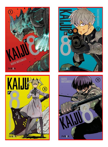 Combo Kaiju N 1 A 4 - Manga - Ivrea