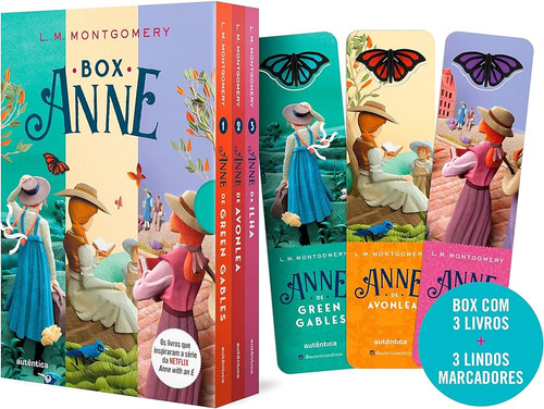 Box Anne - Anne De Green Gables, Anne De Avonlea E Anne Da