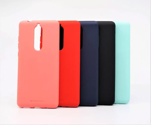 Funda Case Protector Tpu Gel Silicona Para Nokia 5.1 Jelly