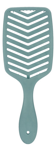 Cepillo Curvo Para Peinar El Cabello, Hueco, Desenredar En H