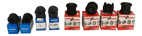 Kit X4 Bujes Parrilla + Bujes Barra Vw Gol G1 Ab9 G3 Power