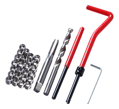 Kit De Insertos De Reparación De Roscas Métricas Y 30x M5 M6