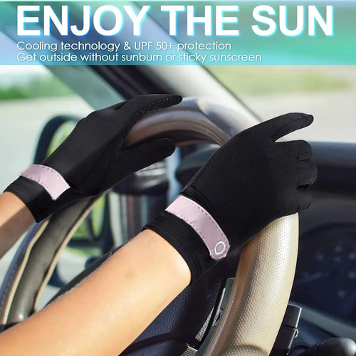 Guantes De Protección Solar Para Mujer, Guantes Upf 50+
