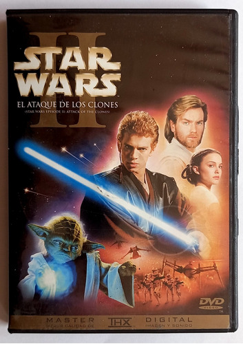 Star Wars 2 El Ataque De Los Clones Dvd Original