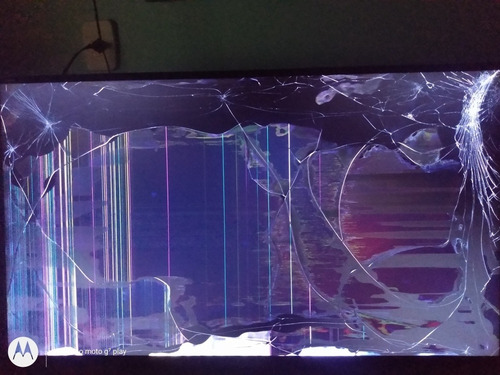 Tv Led Smart Philips 43.pol. 43pug6102/78 Tela Quebrada..