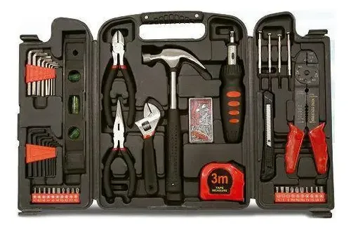 Kit Ferramentas Intech Machine 129 Peças - Mf129 Com Maleta