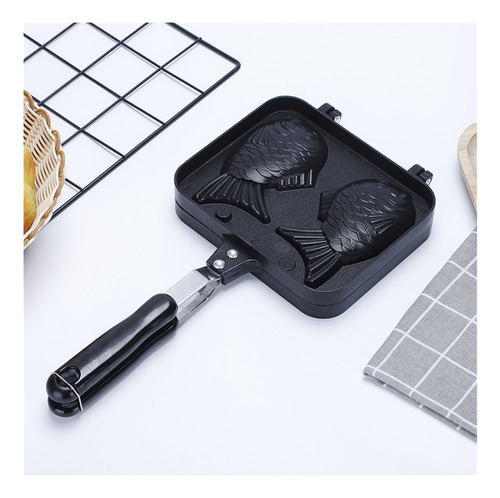 Taiyaki Pan, Máquina Para Hacer Gofres En Forma De Pez