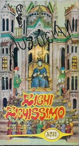 Richi Richissimo Vhs Edwige Fenech Sergio Martino