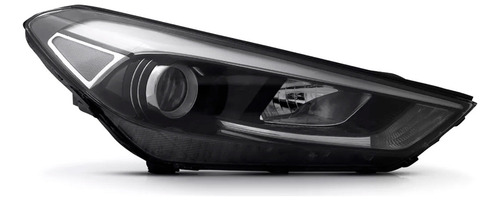 Farol Tucson 2017 18 19 20 21 2022 Eletrico Com Motor
