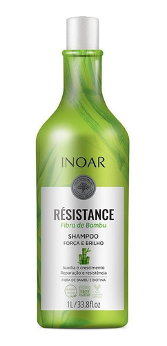 Kit Inoar Résistance Bambu - Shampoo + Condicionador 1000ml