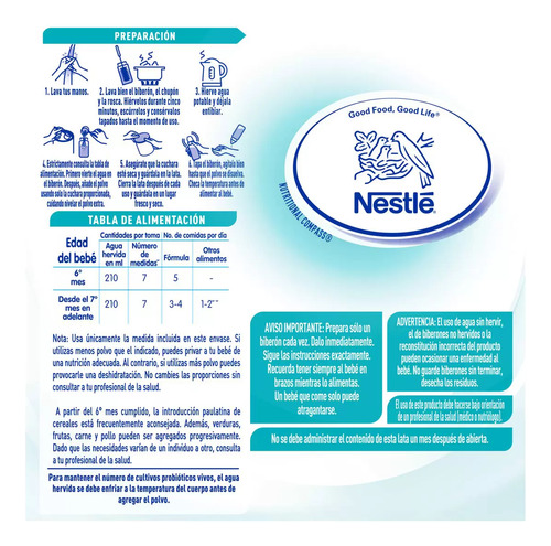 Fórmula Infantil Nan Optimal Pro Etapa 3, 1.6kg 2pz Sin Sabor
