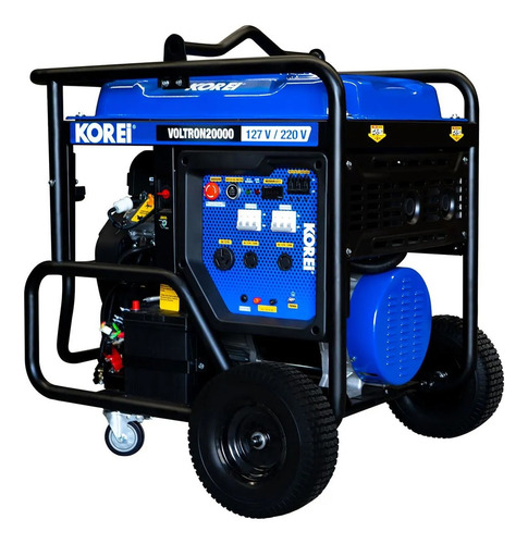 Generador Trifasico Korei C/motor 33 Hp 19kw - Voltron20000
