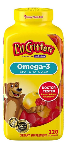 Omega-3 Epa Dha Ala - 220 Gomitas