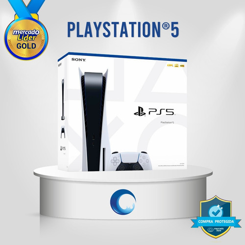 Imagen 1 de 5 de Consola Playstation 5 Disco Y Digital Ps5 + Juegos.