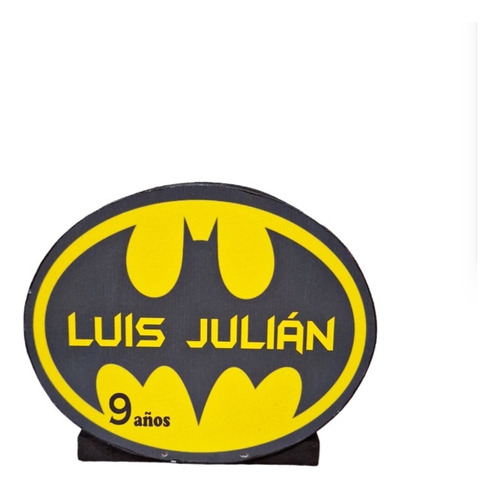 Paq10. Recuerdo Servilletero Logo Batman