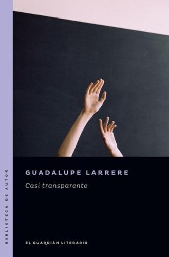 Casi Transparente - Guadalupe Larrere - Barenhaus - Libro