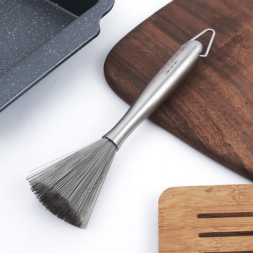 Plato Doméstico De Acero L Convenient Dishes Home Brush 3023