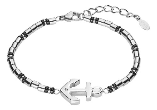 Pulsera De Acero Inoxidable Enso Para Hombre Emb0114s Acero