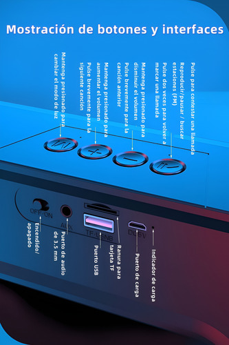 Barra De Sonido Soundbar Bluetooth Gamer Con Luces Rgb