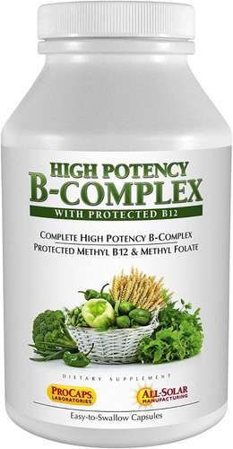 Complejo B + Vitamina B12 - 60cap - Unidad a $3565