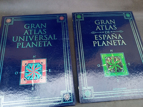 Mercurio Peruano: Libro Atlas España Y Mundo Lujo  L186