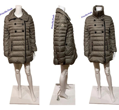 Campera Moncler Original Mujer Pluma (Usado)